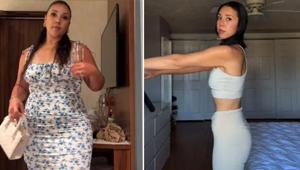 Bir yıl içinde 95 kilodan 58e düştü 2 çocuk annesinin mucize değişimi: Bunları yemedim