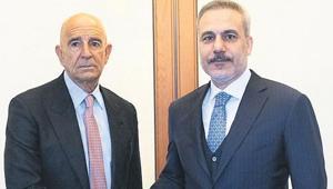 Bakan Fidan, Barrack’la bir araya geldi