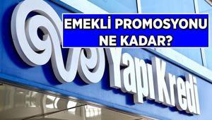 EMEKLİ MAAŞI BANKA PROMOSYONU 📌 Yapı Kredi Bankasında Emekli Promosyonu ne kadar 2026 Ocak için Emekli maaşı banka promosyonu Yapı Kredide kaç TL İşte koşullara göre tutarlar