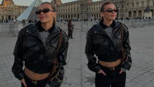 Pozlarına beğeni yağdı Melisa Döngelden Paris kaçamağı