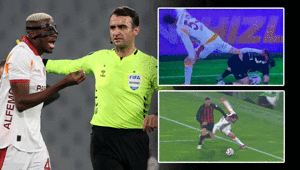 Tartışmalı pozisyonları eski hakemler değerlendirdi Büyük risk almış