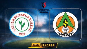 CANLI | Süper Ligde Rizespor - Alanyaspor maçı