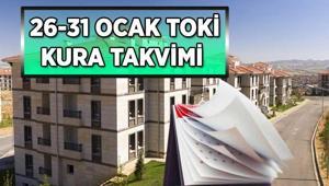 TOKİ 26-31 OCAK KURA TAKVİMİ AÇIKLANDI TOKİ 26-31 Ocak kura çekilişinin yapılacağı iller açıklandı İşte yeni haftada kuraların çekileceği iller...