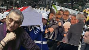 Haldun Dormene veda Cenazede usta oyuncu İzzet Günay fenalaştı