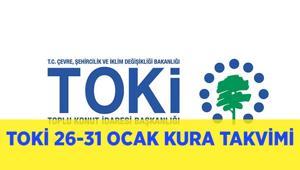 BU HAFTAKİ TOKİ KURA TAKVİMİ BELLİ OLDU İşte TOKİ 26-31 Ocak kura çekilişinin yapılacağı iller