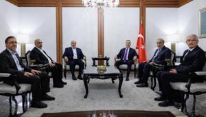 Dışişleri Bakanı Hakan Fidan, Hamas heyetiyle görüştü