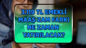 SSK, BAĞ-KUR EMEKLİ MAAŞ ZAM FARKI | En düşük emekli maaşı 20 bin TL oldu mu, karar Resmi Gazetede yayımlandı mı 3.119 TL emekli maaş zam farkları ne zaman hangi tarihte hesaplara yatacak