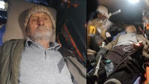 Gürcistan üzerinden 15 saatte hastaneye nakledilmişti Şaban dededen acı haber geldi