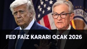 FED FAİZ KARARI BELLİ OLDU: ABD Merkez Bankası Fed faiz 2026 Ocak kararı açıklandı mı, ne oldu Yeni faiz kararı ne