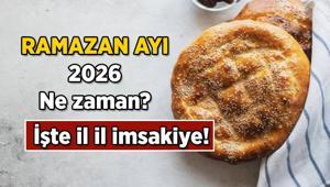 RAMAZAN AYI 2026 BAŞLANGIÇ VE BİTİŞ TARİHLERİ || İl il imsakiyede sahur ve iftar saat kaçta Ramazan Bayramı hangi günler