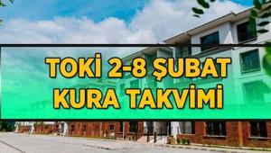 TOKİ ŞUBAT AYI KURA TAKVİMİ açıklandı mı TOKİ 2-8 Şubat kuraları hangi iller için çekilecek