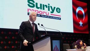 Suriye Raporu: Öngörüler, Teklifler ve Çözümler başlıklı rapor kamuoyuyla paylaşıldı