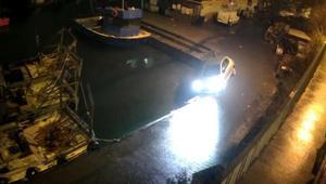 Sarıyerde otomobilin denize düştüğü yerde ikinci kaza