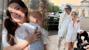 Zeynep Tuğçe Bayat ve Cansel Elçinin oğulları Atlas 1 yaşında
