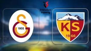 MAÇ BAŞLADI: Süper Lig Galatasaray Kayserispor maçı saat kaçta, hangi kanalda
