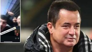 Acun Ilıcalı taraftarı aradı, tribünler coştu