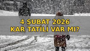 KAR TATİLİ VAR MI 4 Şubat kar tatili olan il ve ilçeler hangileri Açıklama geldi mi