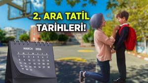 2. Ara tatil ne zaman başlıyor, kaç gün sürüyor 2026 / 2. Ara tatil tarihleri hangi ayda, hangi günler