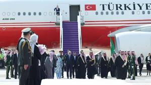 Cumhurbaşkanı Erdoğan, Suudi Arabistandan ayrıldı
