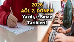 AÖL 2. dönem sınavları ne zaman 2026/2. Dönem Açık lise yazılı ve e-sınav tarihleri MEB takvimi