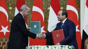 Türkiye ile Mısır arasında 7 anlaşma imzalandı