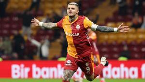 Mauro Icardi, Galatasaray tarihine geçti Haginin 25 yıllık rekorunu kırdı