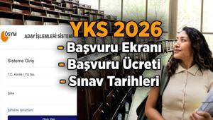 İLK BASAMAK ✍🏻 YKS Başvuru Ekranı 2026 YKS başvurusu ne zaman, nasıl yapılır YKS 2026 başvuru ücreti ne kadar, kaç para İşte Üniversite sınavı tarihleri: TYT, AYT, YDT süreci