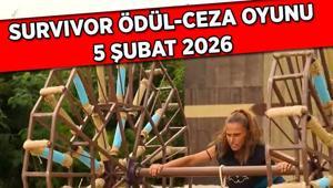 SURVIVORDA CEZAYI KİM ALDI 5 Şubat 2026 Survivor ödül oyununu hangi takım kazandı Eleme potasında kim var