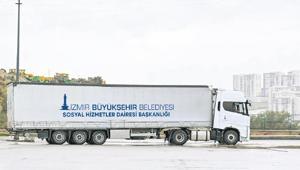 İzmir’den Hatay’a dayanışma köprüsü