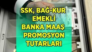 EMEKLİ BANKA MAAŞ PROMOSYON TUTARLARI En yüksek emekli maaş promosyonu veren banka hangisi SSK, Bağ-Kur 1-28 Şubat emekli maaş promosyon tutarları...