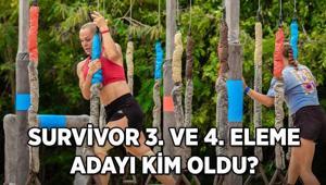 Survivor dokunulmazlık oyunu hangi takım kazandı Survivorda haftanın üçüncü ve dördüncü eleme adayı kim oldu