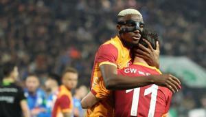 Galatasarayda Osimhen, Gomisi geride bıraktı