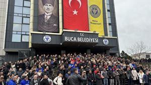 Buca Belediyesinde maaş krizi Çalışanlar iş bıraktı