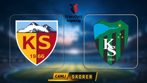 CANLI ANLATIM | Kayserispor - Kocaelispor