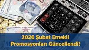 2026 Şubat Emekli Promosyonları Güncellendi SSK, Bağ-Kur 2026 Şubat emekli banka maaş promosyonu ne kadar