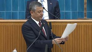CHPde Keçiören depremi Özgür Özel mesajları Meclis kürsüsünde okudu: Küfür değil kişilik tespiti
