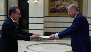Cumhurbaşkanı Erdoğan, 3 ülkenin büyükelçisini kabul etti