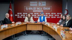 Türk Kızılay ile KADEM işbirliği protokolü imzaladı