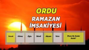 ORDU İMSAKİYE 2026 İFTAR VAKTİ: Orduda iftar saat kaçta, oruç ne zaman açılacak Ordu teravih namazı saati, imsak vakti ve iftar saati
