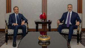 Ankara’da diplomasi trafiği Dışişleri Bakanı Hakan Fidan Katarlı Mevkidaşı ile bir araya geldi