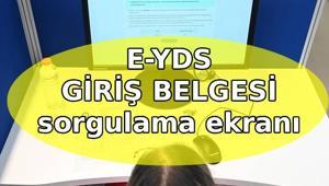 e-YDS 2026/2 ne zaman e-YDS giriş yerleri belli oldu mu e-YDS 2026/2 sınav giriş belgesi sorgulama ekranı