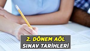 AÖL 2. dönem sınavları ne zaman, açık lise sınav yerleri belli oldu mu 2026 Açıköğretim Lisesi sınav tarihleri