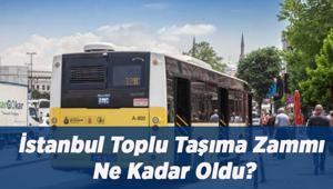 İSTANBULDA ULAŞIMA % 20 ZAM İŞTE YENİ TOPLU TAŞIMA FİYATLARI: Otobüs, Metrobüs, Metro, Marmaray ne kadar, kaç TL Tam ve öğrenci akbil kaç TL Taksi Açılış Fiyatı Kaç TL