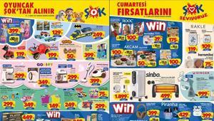 ŞOK 14-17 ŞUBAT YENİ AKTÜEL KATALOG | ŞOK 14-17 Şubat aktüel kataloğunda hangi ürünler satışa çıkacak Oyuncak ATV, Barbie Büyüleyici Parti Bebekleri, Yağlı Radyatör, Quartz Isıtıcı, Buharlı Düzleştirici, Wireless K9 Yaka Mikrofonu 2’li
