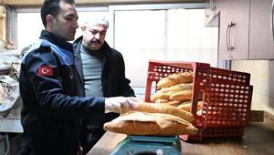 Ramazan ayı öncesi fırınlara denetim Ekmekler hassas terazilerle ölçüldü