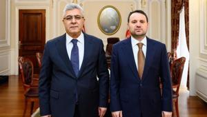 Adalet Bakanı Gürlek, Yargıtay Cumhuriyet Başsavcısı Şentürkle bir araya geldi