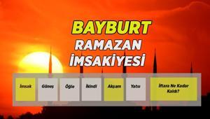 BAYBURT İMSAKİYE 2026 İFTAR VAKTİ: Bayburtta iftar saat kaçta, oruç ne zaman açılacak Bayburt teravih namazı saati, imsak vakti ve iftar saati