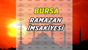 BURSA İMSAKİYE 2026: Diyanet 29 günlük Bursa iftar vakti ve sahur saatleri: Gün gün Bursada imsak kaçta, iftar ne zaman