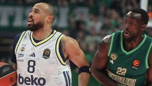 Nefes kesen maçta Fenerbahçe, Panathinaikosu son topta devirdi