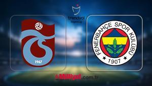 TS-FB DERBİ MAÇI | Trabzonspor-Fenerbahçe Süper Lig maçı bu akşam saat kaçta hangi kanalda (Muhtemel 11ler)